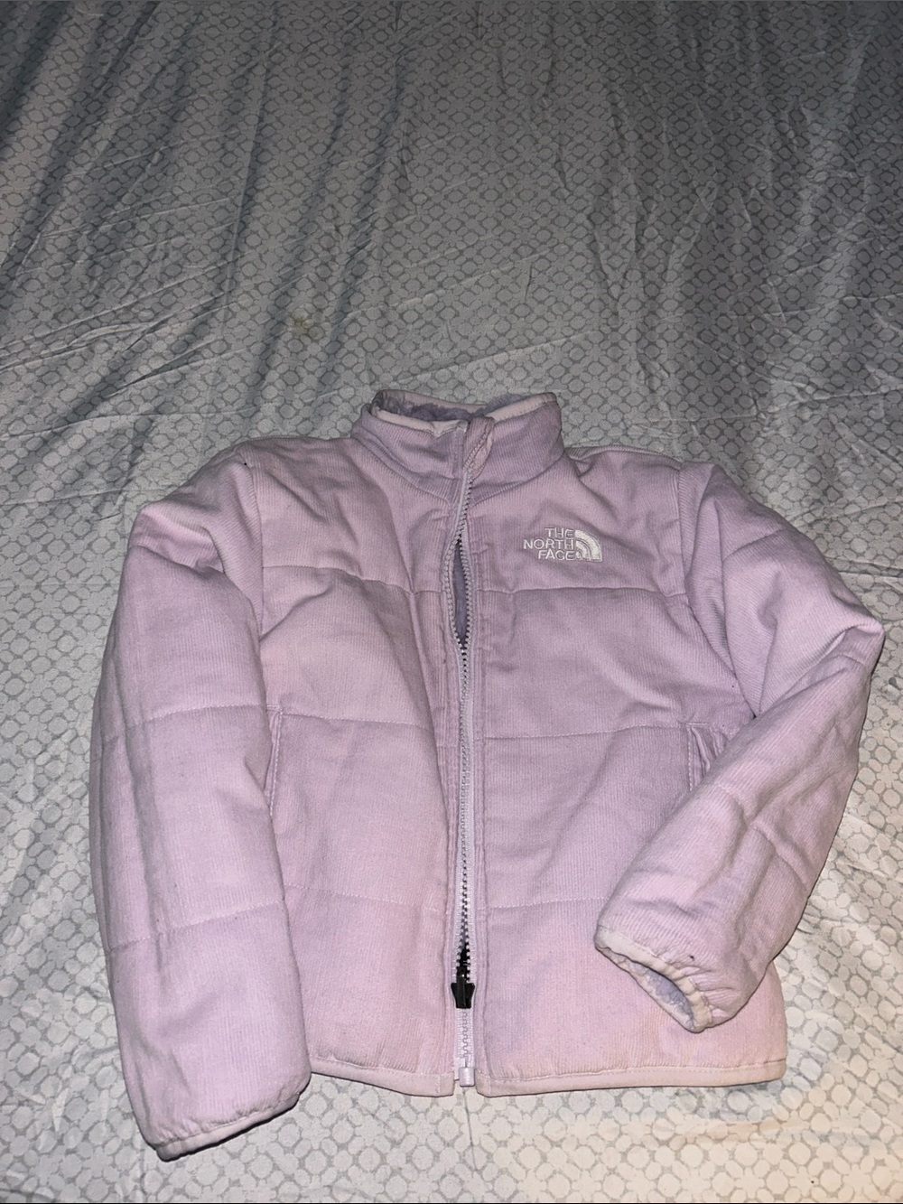 North face jacket reversible